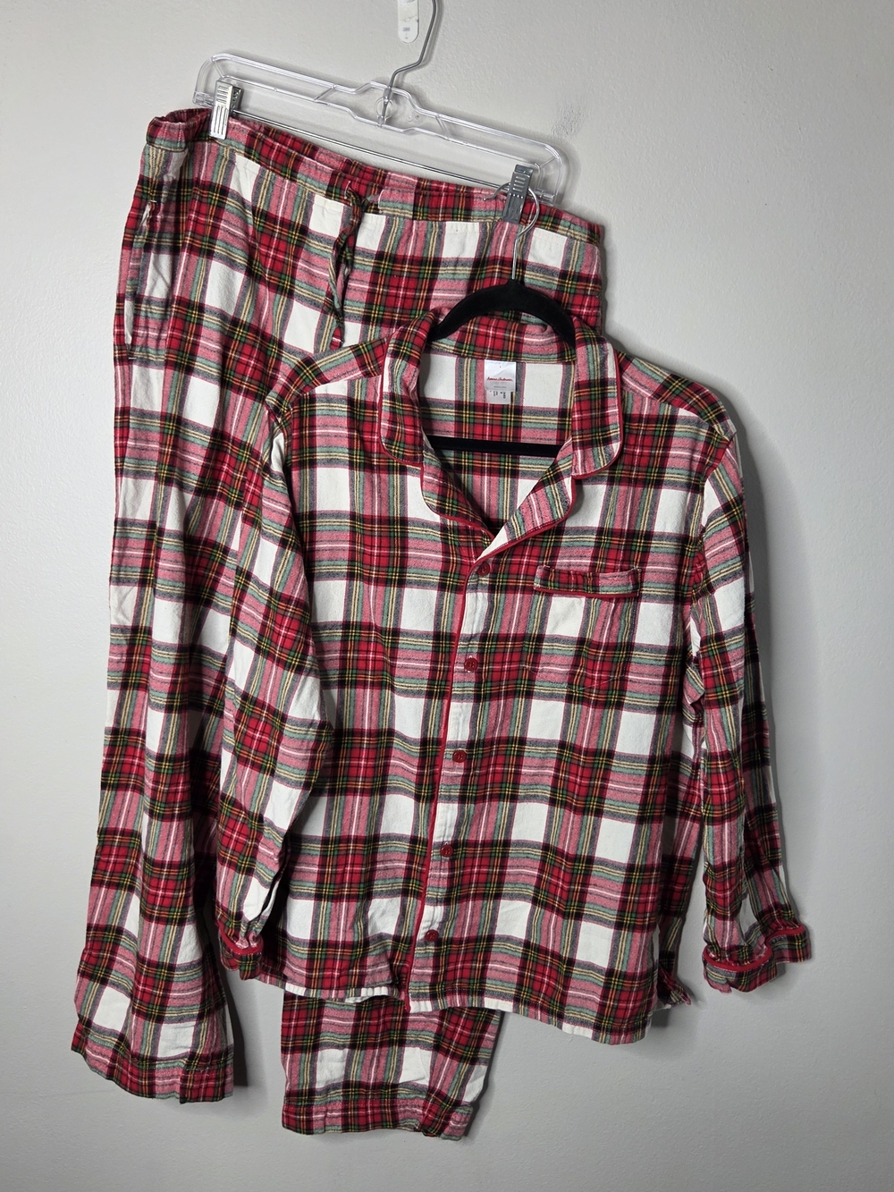 Hanna Andersson Flannel Plaid 2-Piece Pajama Pant Set